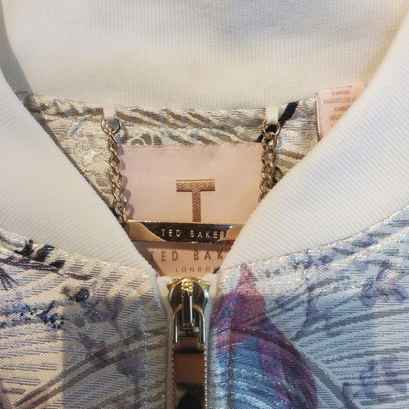 Tanzi Opulent Fauna Ornate Bomber Jacket - Picture 8 of 16